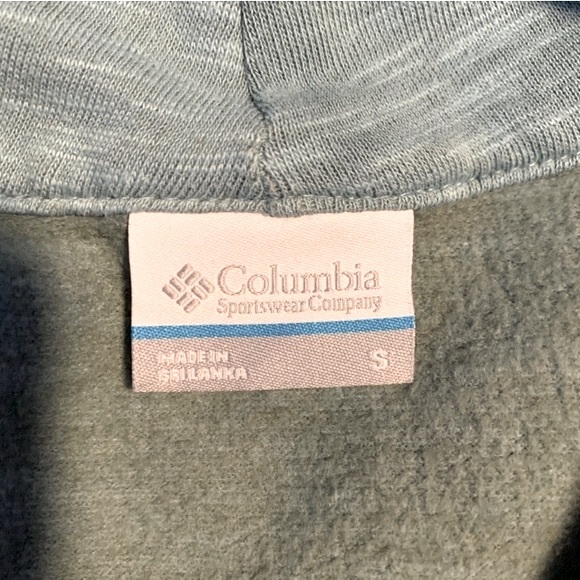 Columbia Cowl Adjustable Neck Fleece Lined Pull Over Tunic Athletic Sweatshirt - Picture 7 of 11